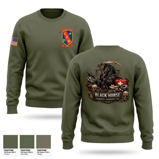 Crew Neck Sweatshirt, General Support Co, Marines, Teamtime, Team time, sublimation, custom sports apparel, team uniforms, spirit wear, spiritwear, sports uniforms, custom shirts, team store, custom team store, fundraiser sports, apparel fundraiser