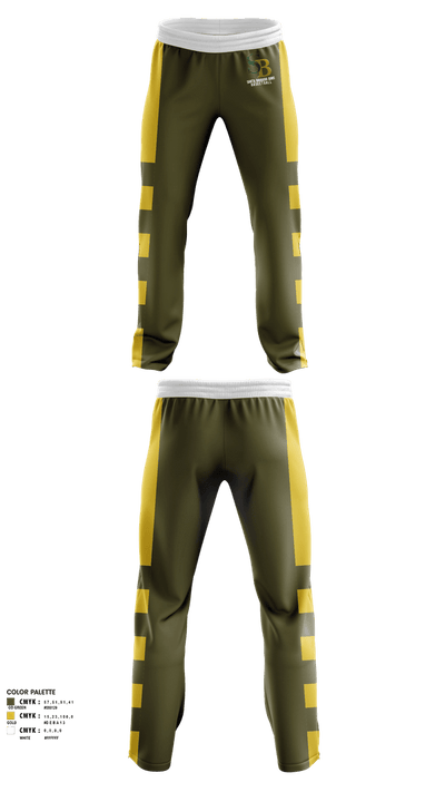 Santa Barbara Dons 90153138 Sweatpants - 1