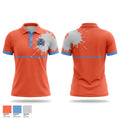 Back bay blue crabs Short Sleeve Performance Polo - 1
