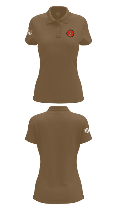 Marine Corps League Casa Grande Detachment 901 97712711 Women's Short Sleeve Performance Polo  - 15