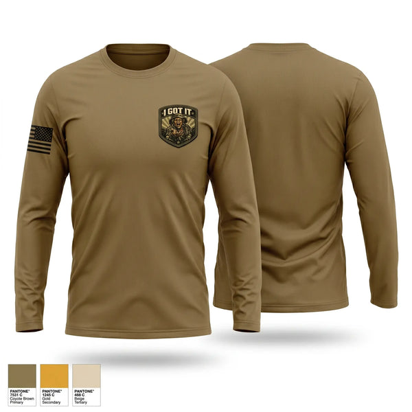 Long Sleeve Performance Shirt, McGregor Range, Army, Teamtime, Team time, sublimation, custom sports apparel, team uniforms, spirit wear, spiritwear, sports uniforms, custom shirts, team store, custom team store, fundraiser sports, apparel fundraiser