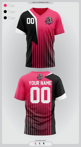 Mens Soccer Jersey, Fairfax Lions, Men's Soccer, Teamtime, Team time, sublimation, custom sports apparel, team uniforms, spirit wear, spiritwear, sports uniforms, custom shirts, team store, custom team store, fundraiser sports, apparel fundraiser