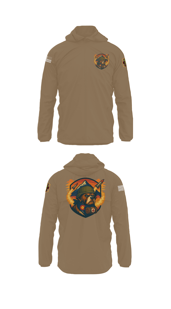 Windbreaker, 10th Field Hospital (FWD), , Teamtime, Team time, sublimation, custom sports apparel, team uniforms, spirit wear, spiritwear, sports uniforms, custom shirts, team store, custom team store, fundraiser sports, apparel fundraiser