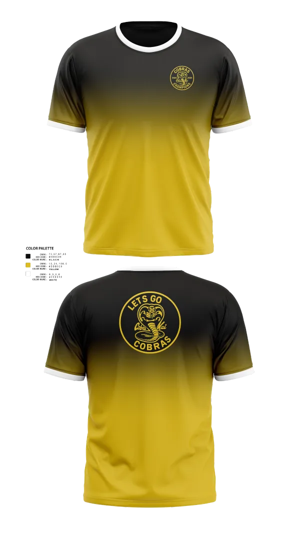 Short Sleeve Performance Shirt, Cobras, Ice Hockey, Teamtime, Team time, sublimation, custom sports apparel, team uniforms, spirit wear, spiritwear, sports uniforms, custom shirts, team store, custom team store, fundraiser sports, apparel fundraiser