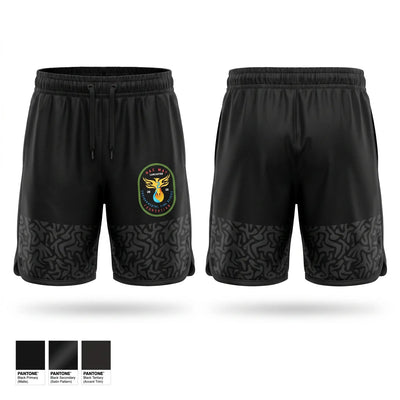 Haz Mat 2 Environmental Fire Rescue Foundation Athletic Shorts With Pockets - 1