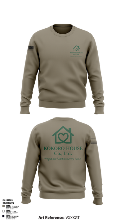 KOKOROHOUSE 58124370 Crew Neck Sweatshirt - 1