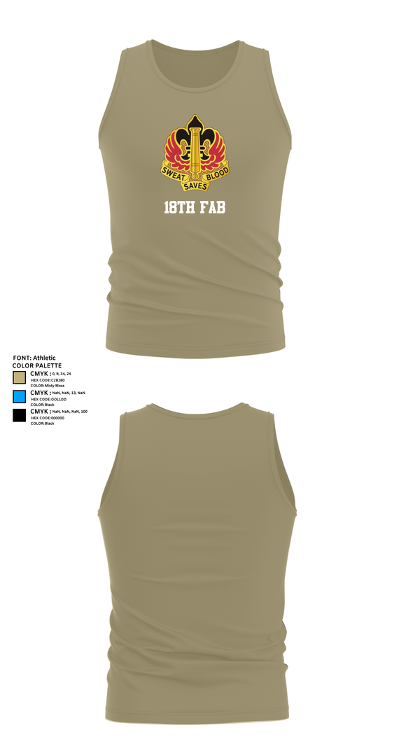 Tank Top, 18th FAB, , Teamtime, Team time, sublimation, custom sports apparel, team uniforms, spirit wear, spiritwear, sports uniforms, custom shirts, team store, custom team store, fundraiser sports, apparel fundraiser