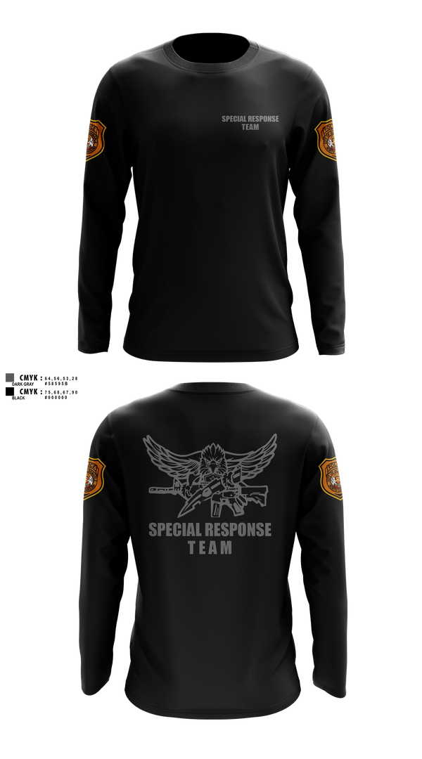 Long Sleeve Performance Shirt, Special Response Team, Police, Teamtime, Team time, sublimation, custom sports apparel, team uniforms, spirit wear, spiritwear, sports uniforms, custom shirts, team store, custom team store, fundraiser sports, apparel fundraiser