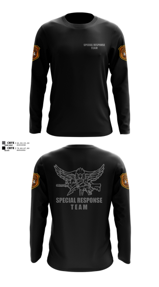 Long Sleeve Performance Shirt, Special Response Team, Police, Teamtime, Team time, sublimation, custom sports apparel, team uniforms, spirit wear, spiritwear, sports uniforms, custom shirts, team store, custom team store, fundraiser sports, apparel fundraiser