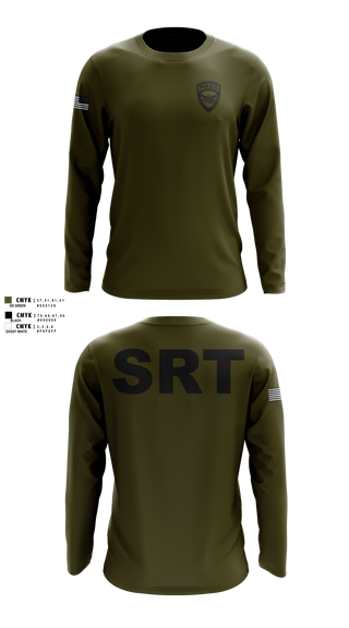 Long Sleeve Performance Shirt, Southern Maine Special Response Team, Police, Teamtime, Team time, sublimation, custom sports apparel, team uniforms, spirit wear, spiritwear, sports uniforms, custom shirts, team store, custom team store, fundraiser sports, apparel fundraiser