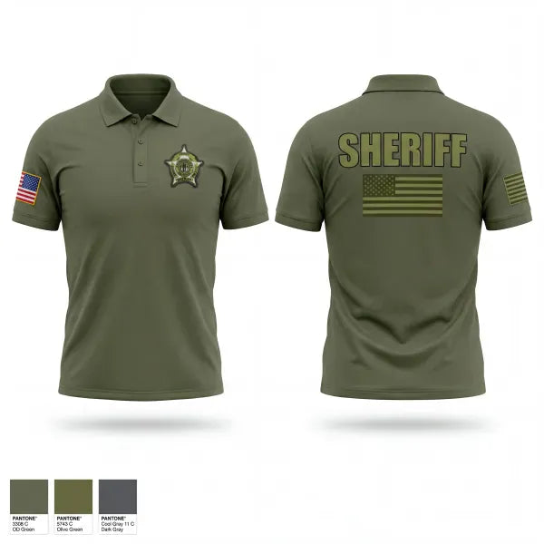Short Sleeve Performance Polo, Boyd county sheriff, Police, Teamtime, Team time, sublimation, custom sports apparel, team uniforms, spirit wear, spiritwear, sports uniforms, custom shirts, team store, custom team store, fundraiser sports, apparel fundraiser
