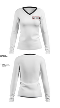Clinton Prairie Dance 86058667 Women's Long Sleeve V-neck Shirt - 1
