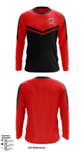 Dalton Junior High School Swimming 21806077 Long Sleeve Performance Shirt 1