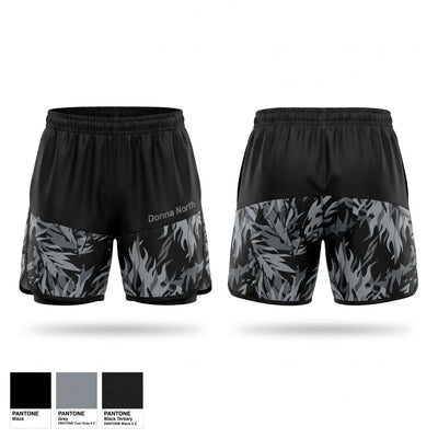 Donna North Track Shorts - 1
