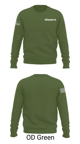 Crew Neck Sweatshirt, Glazers, , Teamtime, Team time, sublimation, custom sports apparel, team uniforms, spirit wear, spiritwear, sports uniforms, custom shirts, team store, custom team store, fundraiser sports, apparel fundraiser