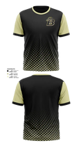 Bonnabel High School Bruins 6140888 Short Sleeve Performance Shirt - 1