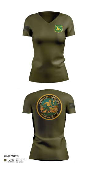 Womens Short Sleeve Vneck Shirt, Florida, , Teamtime, Team time, sublimation, custom sports apparel, team uniforms, spirit wear, spiritwear, sports uniforms, custom shirts, team store, custom team store, fundraiser sports, apparel fundraiser