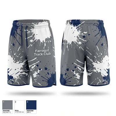 Farragut Track Club Athletic Shorts With Pockets - 1