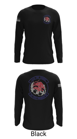 Long Sleeve Performance Shirt, 92 CES, Air Force, Teamtime, Team time, sublimation, custom sports apparel, team uniforms, spirit wear, spiritwear, sports uniforms, custom shirts, team store, custom team store, fundraiser sports, apparel fundraiser