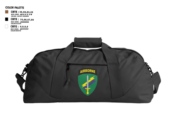 Duffle Bag, 492nd ca bn, , Teamtime, Team time, sublimation, custom sports apparel, team uniforms, spirit wear, spiritwear, sports uniforms, custom shirts, team store, custom team store, fundraiser sports, apparel fundraiser