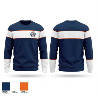 Crew Neck Sweatshirt, Westmont Youth Baseball, Baseball, Teamtime, Team time, sublimation, custom sports apparel, team uniforms, spirit wear, spiritwear, sports uniforms, custom shirts, team store, custom team store, fundraiser sports, apparel fundraiser