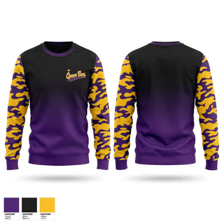 Crew Neck Sweatshirt, Queen Bees, Softball, Teamtime, Team time, sublimation, custom sports apparel, team uniforms, spirit wear, spiritwear, sports uniforms, custom shirts, team store, custom team store, fundraiser sports, apparel fundraiser