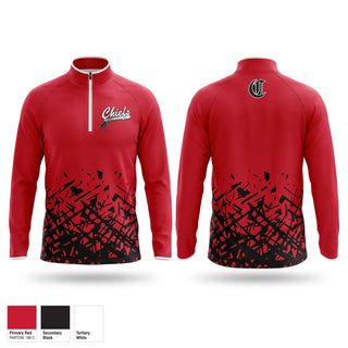 Quarter Zip Jacket, Chiefs, Baseball, Teamtime, Team time, sublimation, custom sports apparel, team uniforms, spirit wear, spiritwear, sports uniforms, custom shirts, team store, custom team store, fundraiser sports, apparel fundraiser