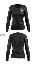 The saber legion Kentucky 61969308 Women's Long Sleeve V-neck Shirt - 21