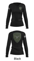 Pikeville Police SRT 98289617 Women's Long Sleeve V-neck Shirt - 35