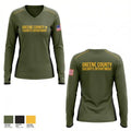 Greene County Sheriff’s Department 97731231 Women's Long Sleeve V-neck Shirt - 1