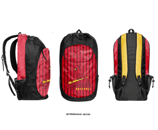 Gear Bag, Lewis Chapel Cardinals, Baseball, Teamtime, Team time, sublimation, custom sports apparel, team uniforms, spirit wear, spiritwear, sports uniforms, custom shirts, team store, custom team store, fundraiser sports, apparel fundraiser