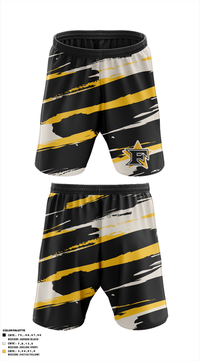 Five Star Mafia Athletic Shorts With Pockets - 11