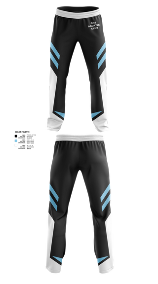 Sweatpants, QNS Aquatic Club, Swimming, Teamtime, Team time, sublimation, custom sports apparel, team uniforms, spirit wear, spiritwear, sports uniforms, custom shirts, team store, custom team store, fundraiser sports, apparel fundraiser