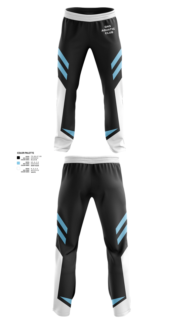 Sweatpants, QNS Aquatic Club, Swimming, Teamtime, Team time, sublimation, custom sports apparel, team uniforms, spirit wear, spiritwear, sports uniforms, custom shirts, team store, custom team store, fundraiser sports, apparel fundraiser