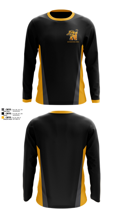 Northwestern Lehigh Long Sleeve Performance Shirt - 3