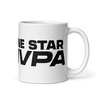 Lone Star MVPA 905145 White Glossy Mug - Small