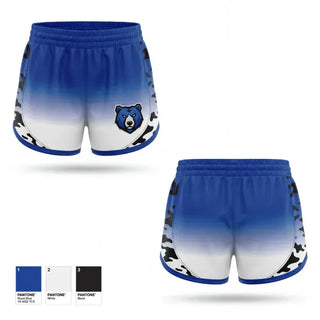 Womens Shorts, Ki-Be Bears, , Teamtime, Team time, sublimation, custom sports apparel, team uniforms, spirit wear, spiritwear, sports uniforms, custom shirts, team store, custom team store, fundraiser sports, apparel fundraiser