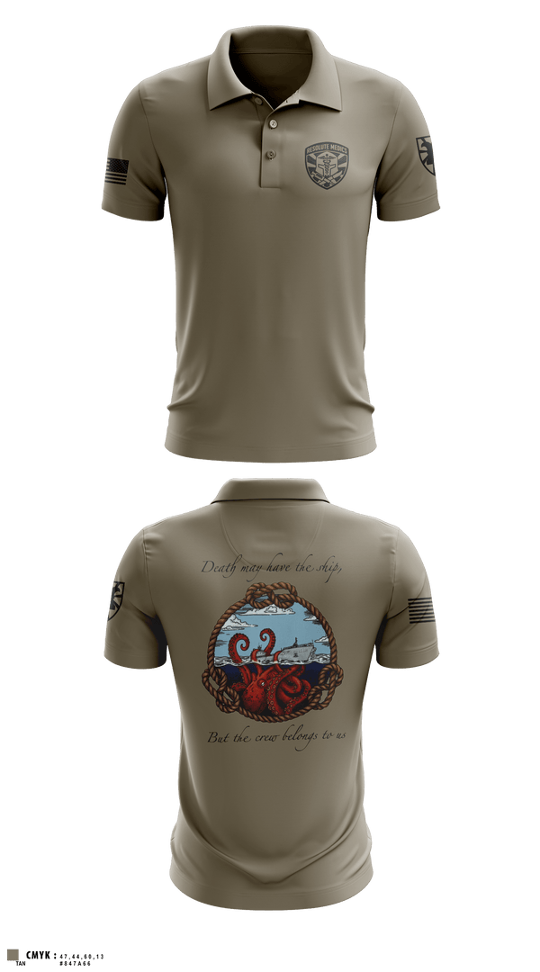 Short Sleeve Performance Polo, MEDIC PLT/HHC/7TB(X), Army, Teamtime, Team time, sublimation, custom sports apparel, team uniforms, spirit wear, spiritwear, sports uniforms, custom shirts, team store, custom team store, fundraiser sports, apparel fundraiser