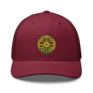 185th MP BN 3463461 Retro Trucker Hat | Yupoong 6606