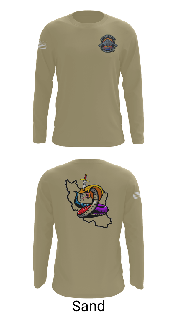 Long Sleeve Performance Shirt, Iran DCIT, Army, Teamtime, Team time, sublimation, custom sports apparel, team uniforms, spirit wear, spiritwear, sports uniforms, custom shirts, team store, custom team store, fundraiser sports, apparel fundraiser