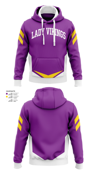 Hoodie, Lady Vikings, Softball, Teamtime, Team time, sublimation, custom sports apparel, team uniforms, spirit wear, spiritwear, sports uniforms, custom shirts, team store, custom team store, fundraiser sports, apparel fundraiser