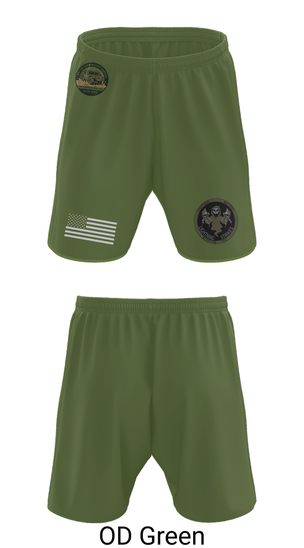 Athletic Shorts With Pockets, A 1/111 Field Artillery, , Teamtime, Team time, sublimation, custom sports apparel, team uniforms, spirit wear, spiritwear, sports uniforms, custom shirts, team store, custom team store, fundraiser sports, apparel fundraiser