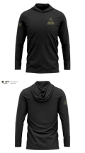 Gulf Shores Swat 12020412 Long Sleeve Performance Shirt with hood - 2