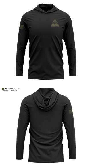 Long Sleeve Performance Shirt with hood, Gulf Shores Swat, Police, Teamtime, Team time, sublimation, custom sports apparel, team uniforms, spirit wear, spiritwear, sports uniforms, custom shirts, team store, custom team store, fundraiser sports, apparel fundraiser