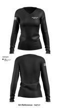 New Mexico State Police - D2 52756083 Women's Long Sleeve V-neck Shirt - 25
