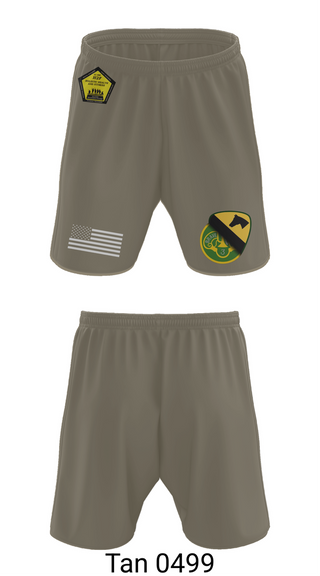 Athletic Shorts With Pockets, 1st Cav 3CR, , Teamtime, Team time, sublimation, custom sports apparel, team uniforms, spirit wear, spiritwear, sports uniforms, custom shirts, team store, custom team store, fundraiser sports, apparel fundraiser