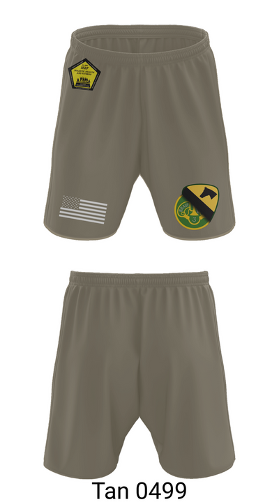 1st Cav 3CR 22311703 Athletic Shorts With Pockets - 69