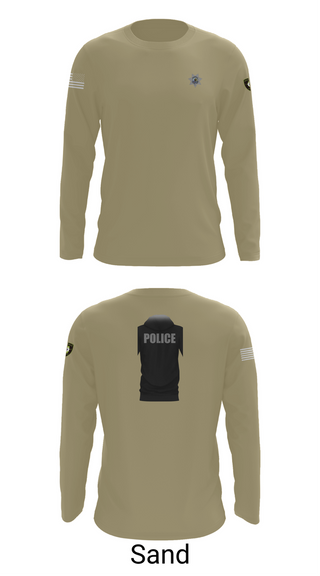 Long Sleeve Performance Shirt, Nashville Police Department, , Teamtime, Team time, sublimation, custom sports apparel, team uniforms, spirit wear, spiritwear, sports uniforms, custom shirts, team store, custom team store, fundraiser sports, apparel fundraiser