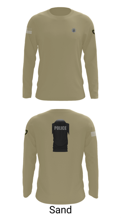 Nashville Police Department 22695418 Long Sleeve Performance Shirt 82