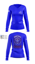 Carnage 79980273 Women's Long Sleeve V-neck Shirt - 5